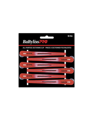 BaByliss PRO All-purpose Sectioning Clips 6pc