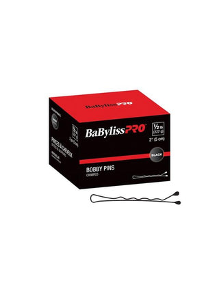 BaByliss PRO Bobby Pins 2 Crimped Black