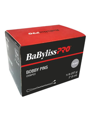 BaByliss PRO Crimped Bobby Pins - Silver