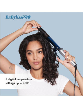 BaByliss PRO Nano Titanium Extended Barrel Curling Iron 1-inch