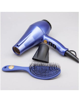 BaByliss PRO Ionic Ceramic Hairdryer & Brush Set Purple