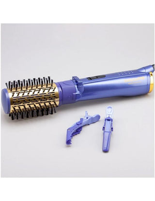 BaByliss PRO Nano Titanium Rotating Ionic Hot Air Brush Set Purple