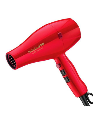 BaByliss PRO Nano Titanium Ionic Hairdryer Red