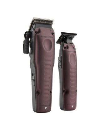 BaByliss PRO FXONE Lo-ProFX Purple Clipper & Trimmer Duo