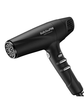 BaByliss PRO Nano Titanium High-speed Dual Ionic Hairdryer Black