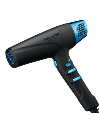 BaByliss PRO Nano Titanium Dual Ionic High-Speed Hairdryer Midnight Blue
