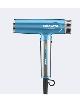 BaByliss PRO Nano Titanium High-Speed Nano Light Hairdryer (Blue)