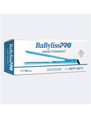BaByliss PRO Nano Titanium Ultra Slim Flat Iron 1-inch