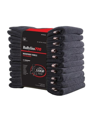 BaByliss PRO Microfiber Towels Black