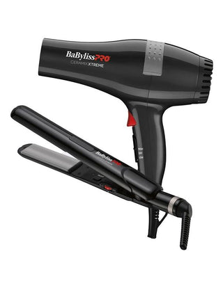 BaByliss PRO Ceramix Xtreme Hairdryer & Flat Iron Duo