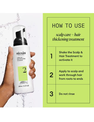 Nioxin System 2 Scalp Treatment - 100ml