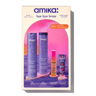 AMIKA-Bye bye brass wash + care hair set-