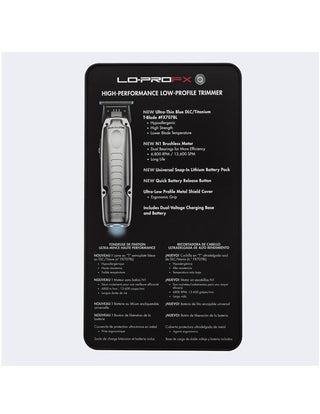 BaByliss PRO-BaByliss PRO Fxone Lo-profx High Performance Low-profile Trimmer Silver-