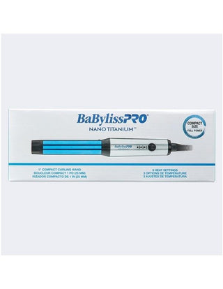 BaByliss PRO-BaByliss PRO Nano Titanium Compact Curling Wand 1-inch-