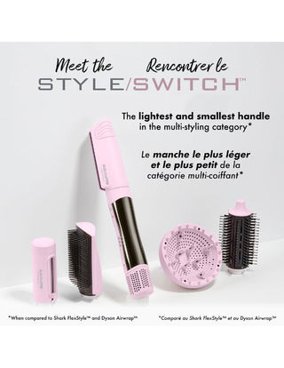BaByliss PRO-BaByliss PRO Nano Titanium STYLE/SWITCH Ionic Multi-Styler & Dryer-