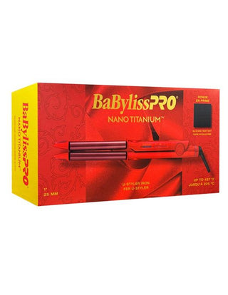 BaByliss PRO-BaByliss PRO Nano Titanium U-styler Iron 1 Silicon Heat Mat-