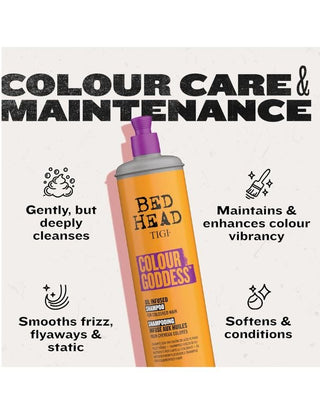 BedHead-Bed Head Colour Goddess Shampoo - 400ml-