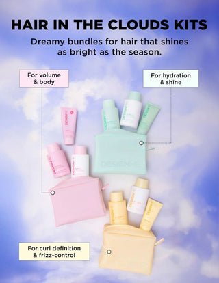 DesignME-GlossME Hair in the Clouds Hydration & Shine Kit-