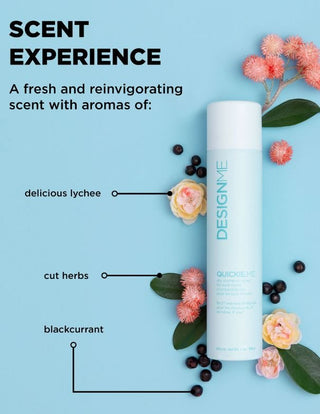 DesignME-QuickieME Lavish Little Dry Shampoo for Light Tones - 96ml-