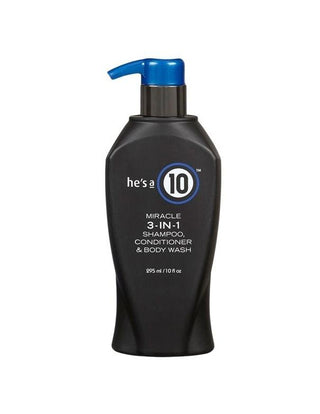 It's a 10-He's a 10 Mens 3-in-1 Daily Shampoo - Conditioner - Body Wash - 295ml-