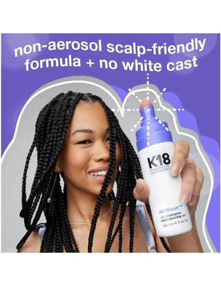 K18-K18 AirWash Dry Shampoo - 118ml-