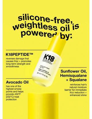 K18-K18 Molecular Repair Hair Oil - 30ml-