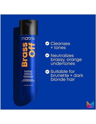 Matrix-Matrix Brass Off Blue Shampoo - 1L-