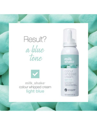 milkshake-milkshake Colour Whipped Cream Light Blue - 100ml-