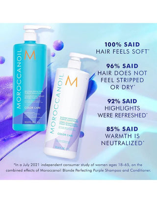 Moroccanoil-Moroccanoil Blonde Perfecting Purple Conditioner - 1L-