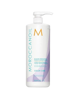 Moroccanoil - Moroccanoil Blonde Perfecting Purple Conditioner - 1L - 