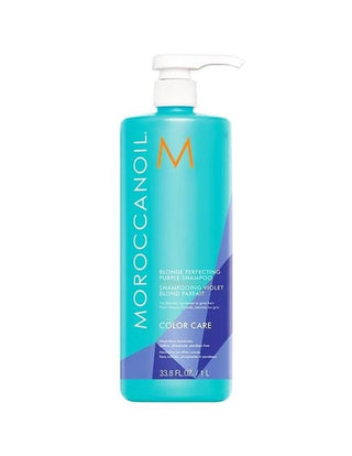 Moroccanoil - Moroccanoil Blonde Perfecting Purple Shampoo - 1L - 