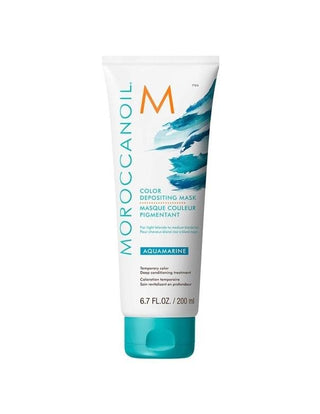 Moroccanoil - Moroccanoil Color Depositing Mask Aquamarine - 200ml - 