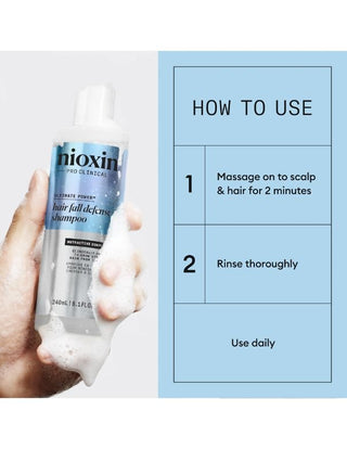 Nioxin-Nioxin Hair Fall Defense Shampoo - 1L-