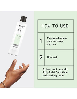 Nioxin-Nioxin Scalp Relief Cleanser Shampoo - 1L-
