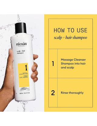 Nioxin-Nioxin System 1 Cleanser - 300ml-