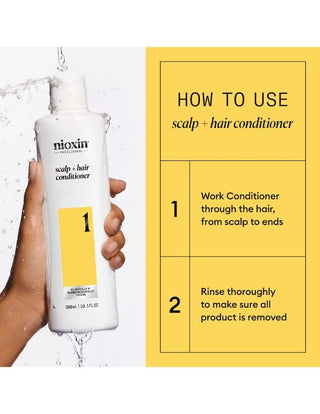 Nioxin-Nioxin System 1 Scalp Therapy Conditioner - 300ml-