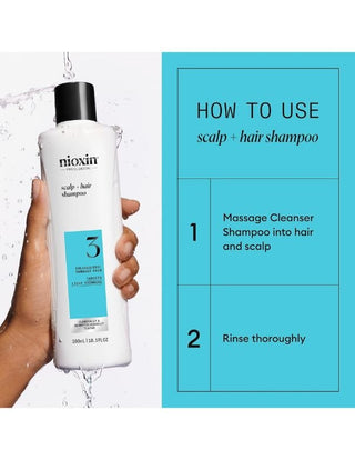 Nioxin-Nioxin System 3 Cleanser - 1L-