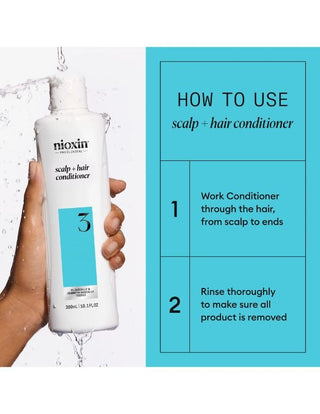 Nioxin-Nioxin System 3 Scalp Therapy Conditioner - 1L-