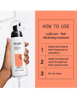 Nioxin-Nioxin System 4 Scalp Treatment - 100ml-