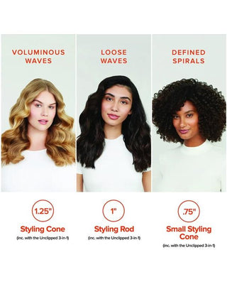 Paul Mitchell-Paul Mitchell Express Ion Unclipped 3-in-1 Curling Wand-