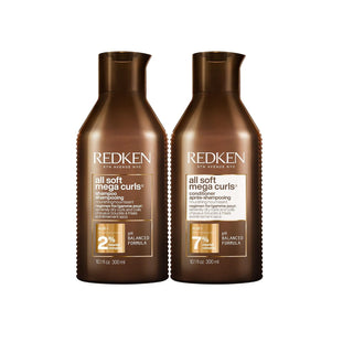 REDKEN-All Soft Mega Shampoo & Conditioner-