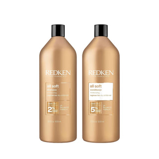 REDKEN-All Soft Shampoo & Conditioner-