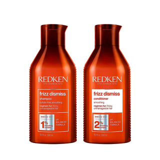 REDKEN-Frizz Dismiss Shampoo & Conditioner-