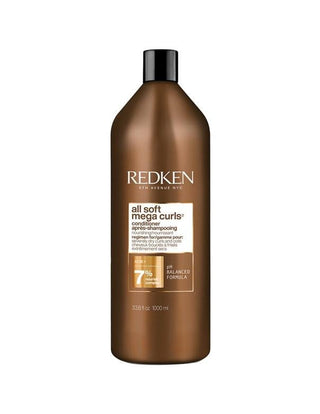 Redken-Redken All Soft Mega Curls Conditioner - 1L-