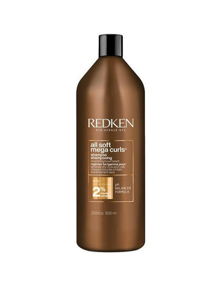 Redken - Redken All Soft Mega Curls Shampoo - 1L - 