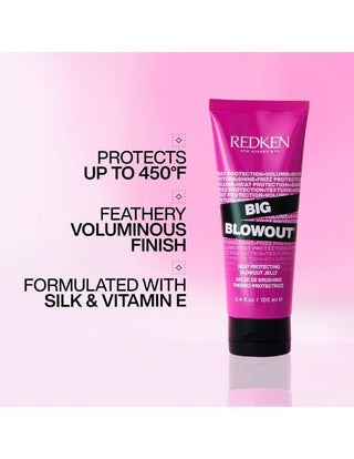 Redken-Redken Big Blowout Heat Protecting Blowout Jelly - 100ml-