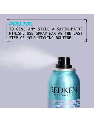 Redken-Redken Spray Wax Invisible Texture Hairspray - 156g Tousled Finish-
