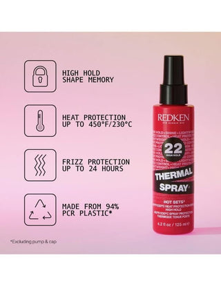 Redken-Redken Thermal Spray High Hold - 125ml-