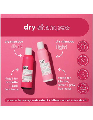 VERB-VERB Dry Shampoo Light Tones - 179ml-