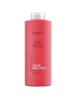 Wella - Wella Invigo Color Brilliance Shampoo Fine Hair - 1L - 